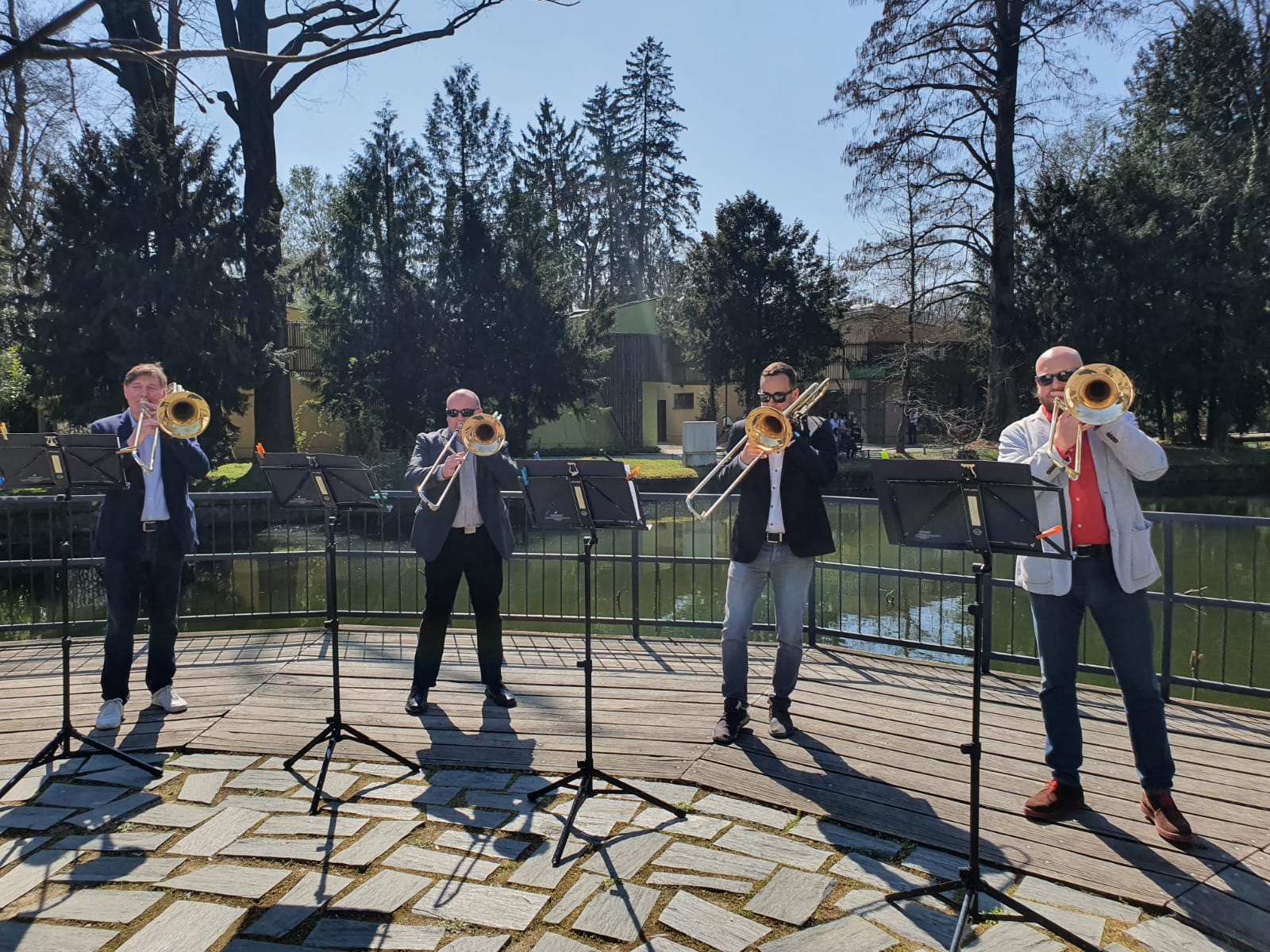 Maksimirom odjeknuo koncert Kvarteta trombona Zagrebačke filharmonije